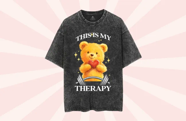 whased gym shirt