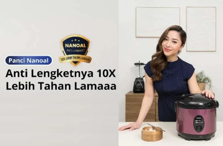 rice cooker nanoal anti lengket Miyako
