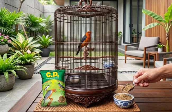 Rekomendasi pakan bernutrisi burung kicau