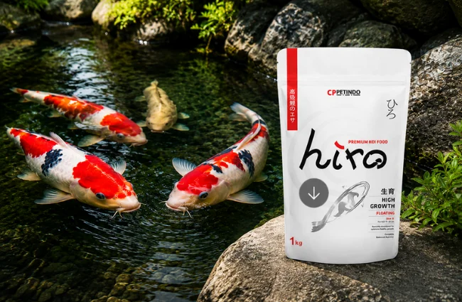 Rekomendasi pakan bernutrisi ikan koi