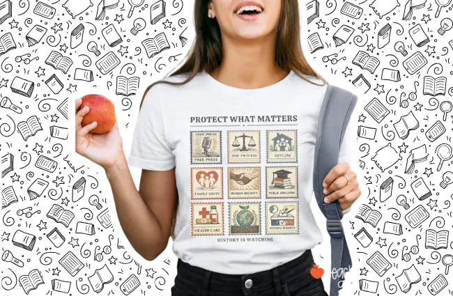 teacher us history shirt